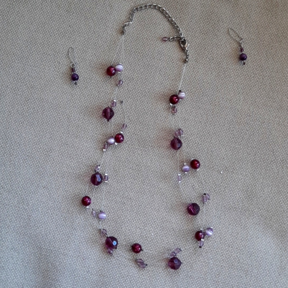 Necklace And Matching Earrings